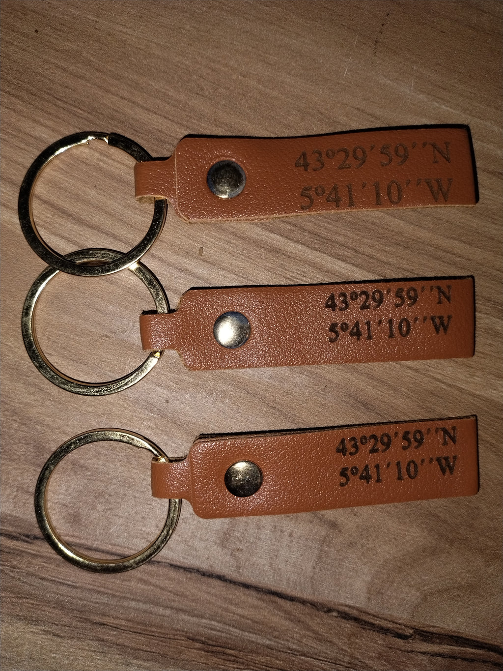 Llavero de cuero Slim