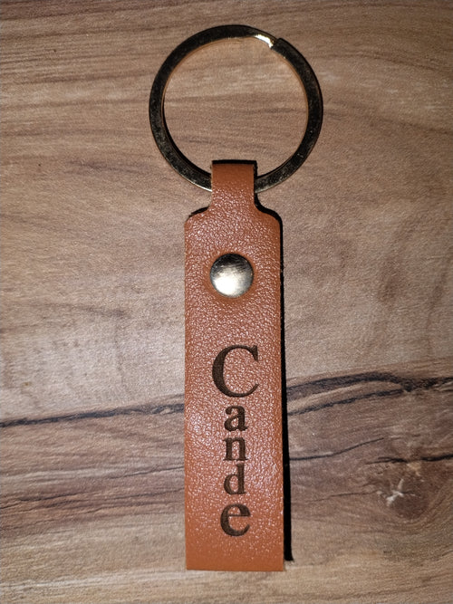 Llavero de cuero Slim