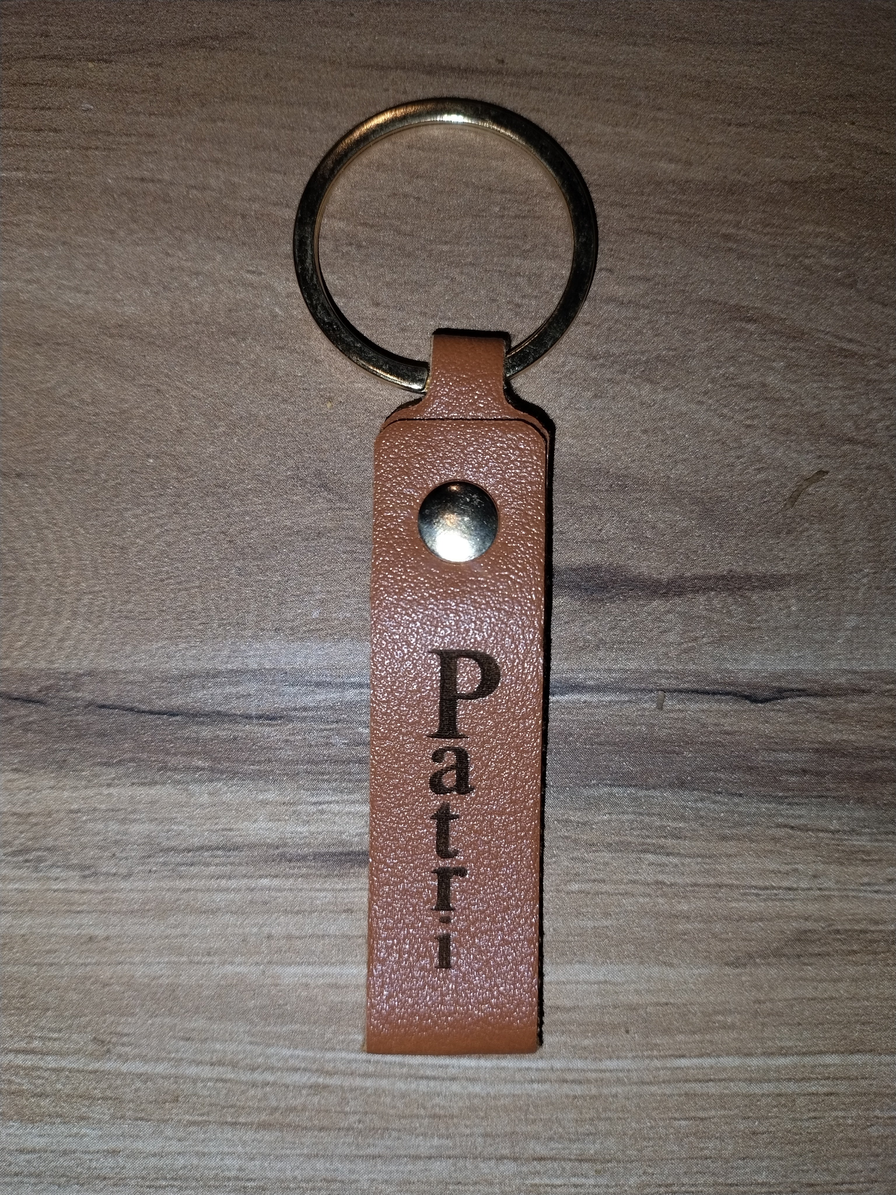 Llavero de cuero Slim