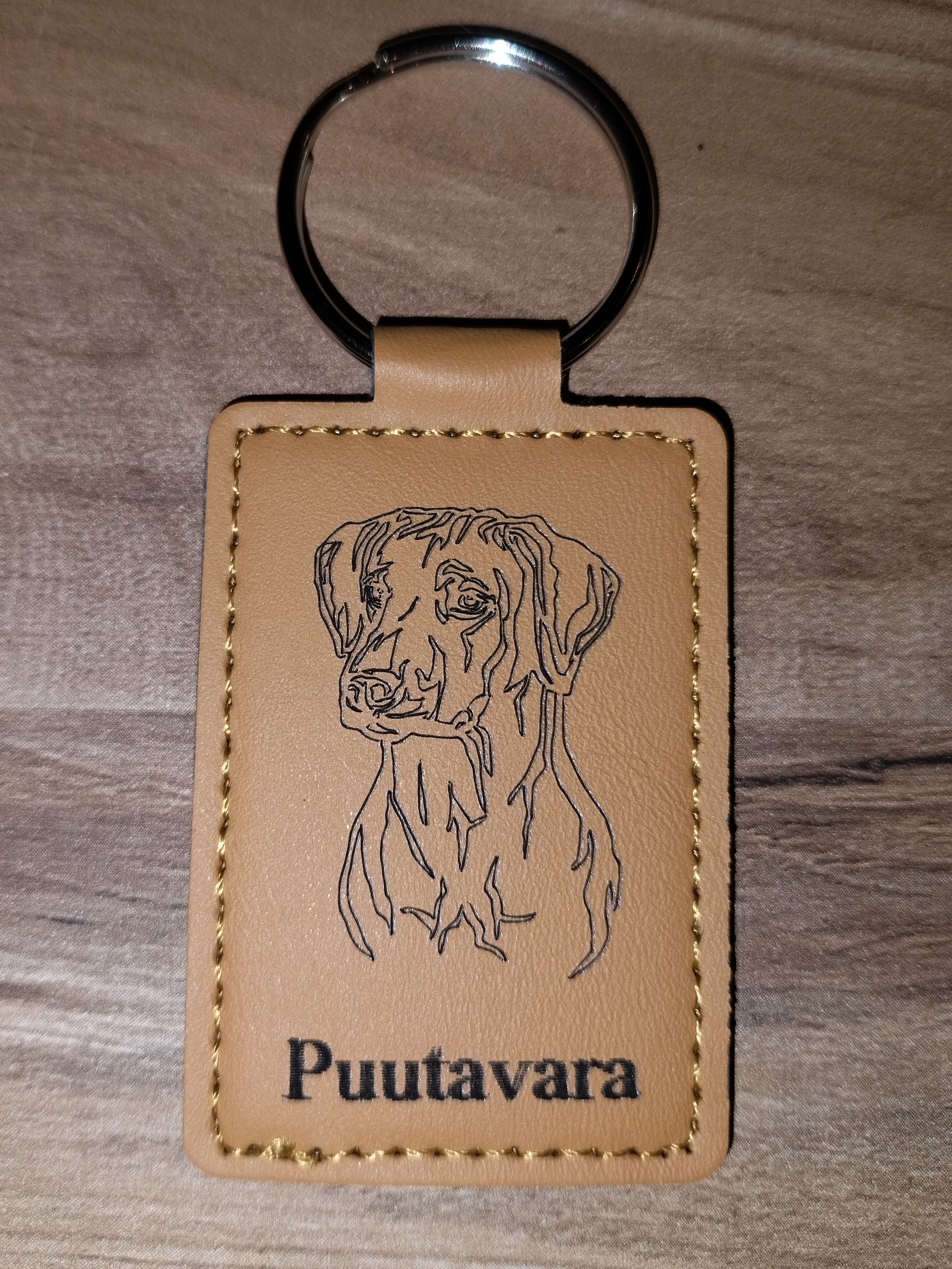 Llaveros Personalizados en Cuero Vegetal